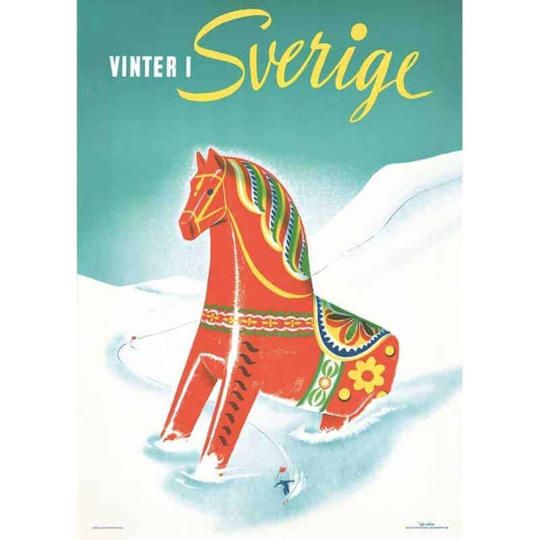 Vinter i Sverige (retroposter) | AL35 | Svetrend