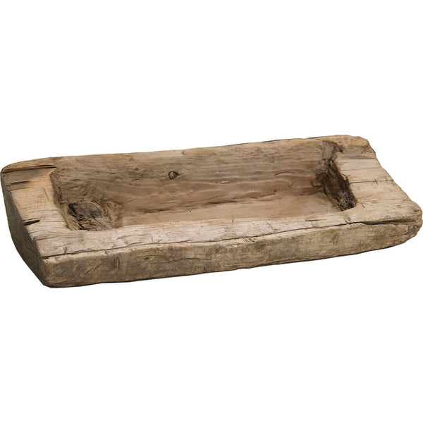 Unique old wooden tray - M