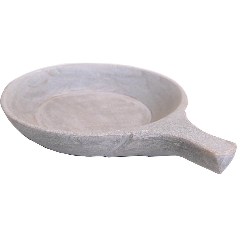 Ozan marble bowl with a handle - L