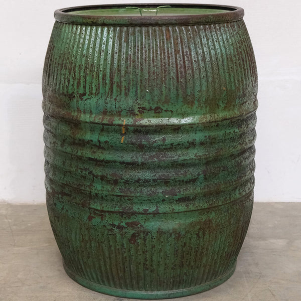 Beautiful green barrel