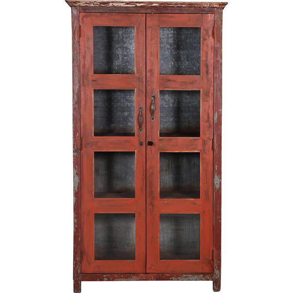 Large raw display cabinet