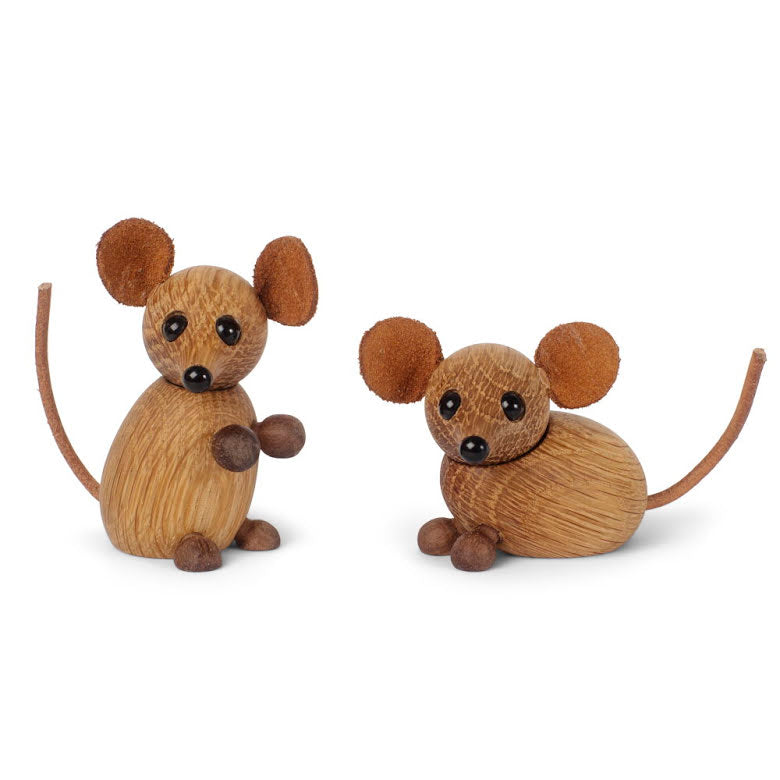 The Country Mouse Trädekoration 4,5 cm Ek | 2052-FSC | Svetrend