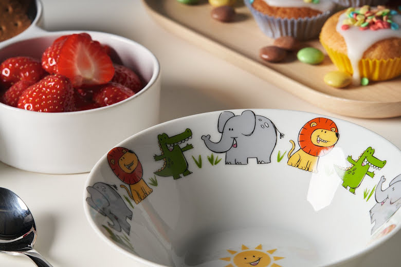 Bambini Set 3 delar Mugg, Tallrik, Skål | 018637 | Svetrend