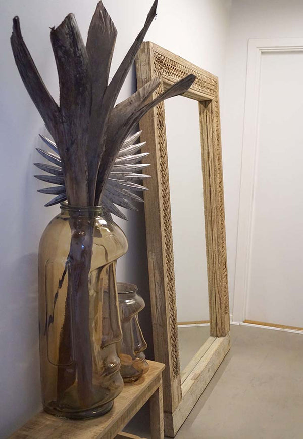 Palm leaf in metal