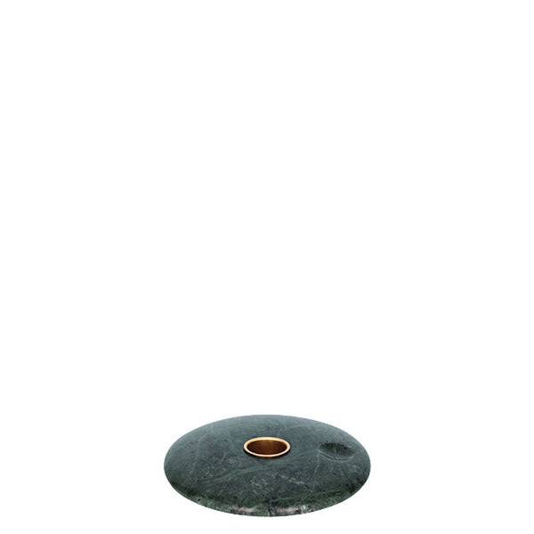 UYUNI Chamber Ljusstake Marmor 11,6x2 cm Grön | UL-30322 | Svetrend