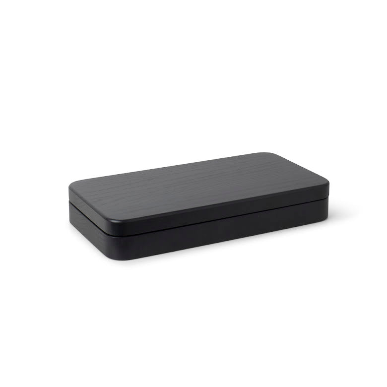 Förvaringsskrin med Spegel 32 cm Svart/Ask | SC7010-FSC | Svetrend