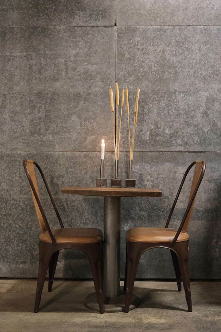 Amadeus square wooden table top - 70cm