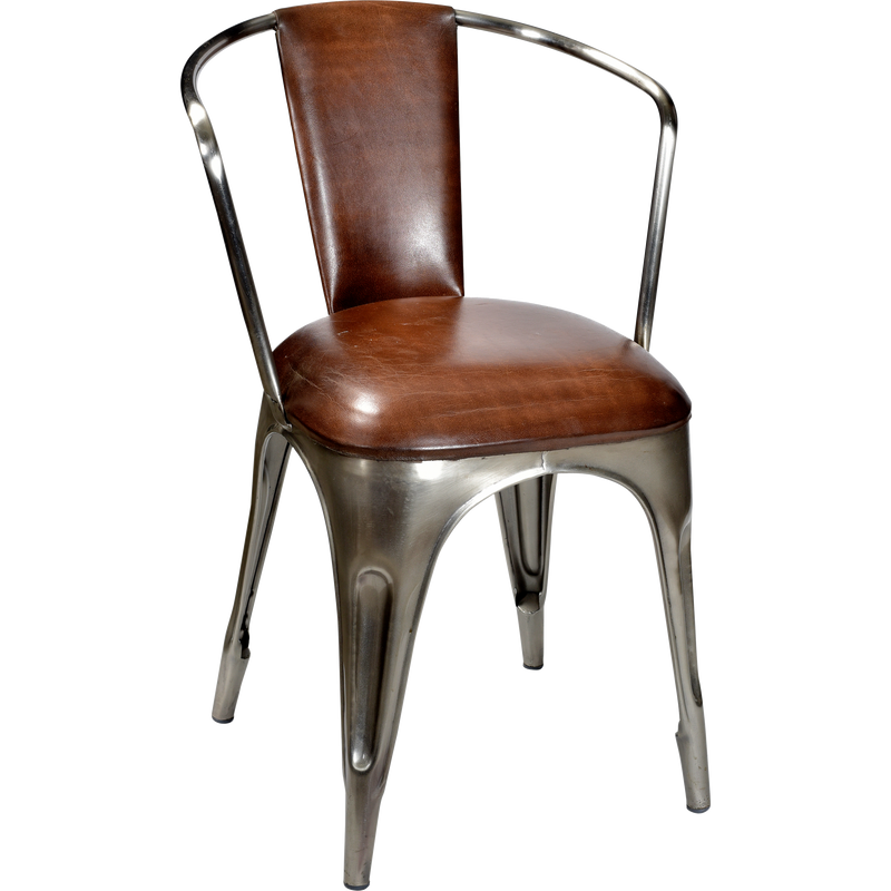 LIVING stol med stoppning (brun) | M01200 | Svetrend