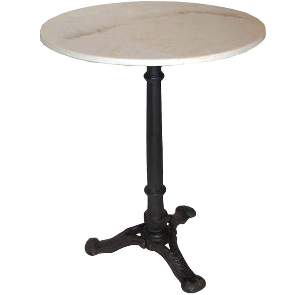 Rita café table with marble top