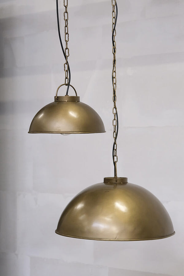 Thormann pendant lamp small - antique brass
