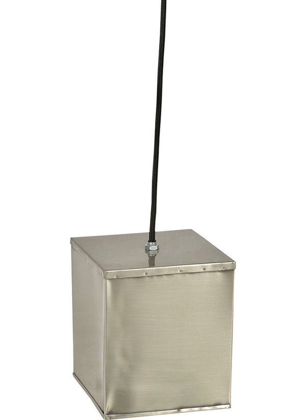 Square pendant lamp - shiny