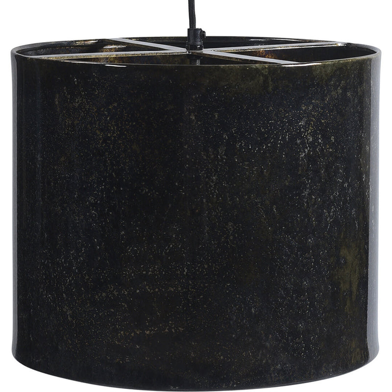 Jonah pendant lamp S - dark blue marbled