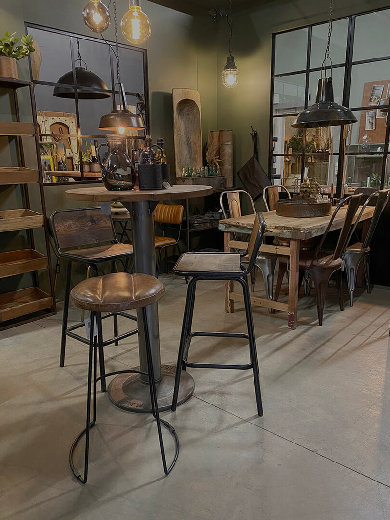 Amadeus round wooden table top - Ø70