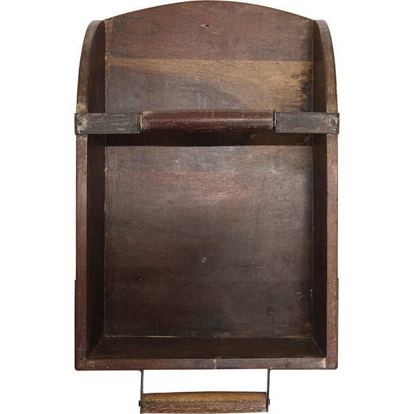 Yang shelf in reclaimed wood