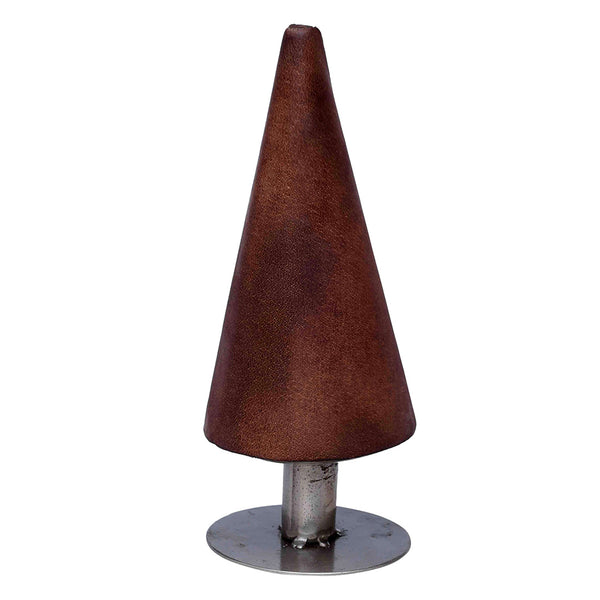Christmas tree in leather - S