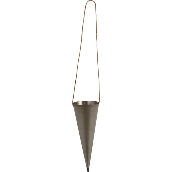 Iron cone decor - L