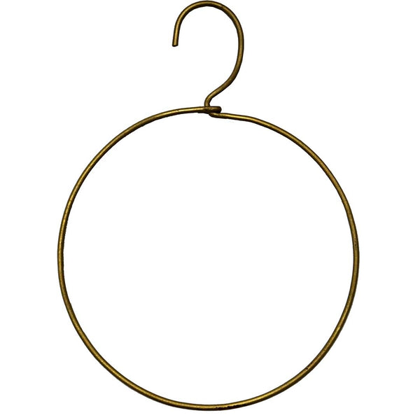 Zarko round hanger - antique brass