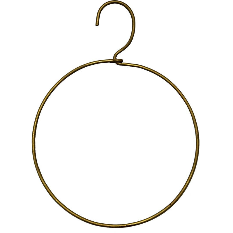 Zarko round hanger - antique brass