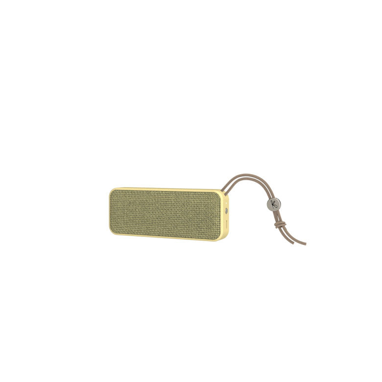 aGROOVE Mini Högtalare Bluetooth Qi IPX4 Soft Yellow | KFWT176 | Svetrend