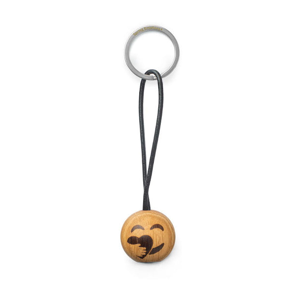 Emoji Nyckelring Care Ø3 cm Ek | 8210-FSC | Svetrend