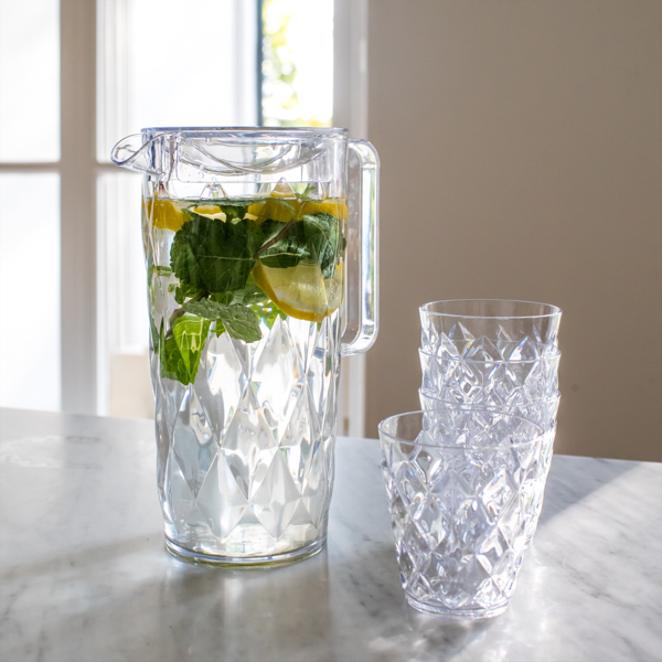 CRYSTAL Set, Karaff inkl 4 glas, Crystal Clear | 4007535 | Svetrend