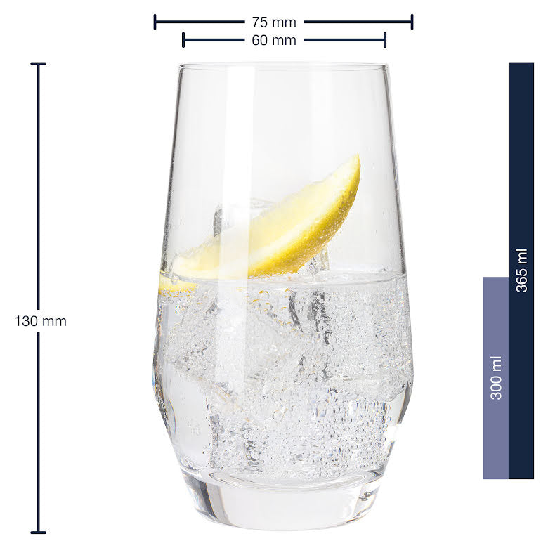 LD Tumblerglas 365ml Puccini 6-pack | L069558 | Svetrend