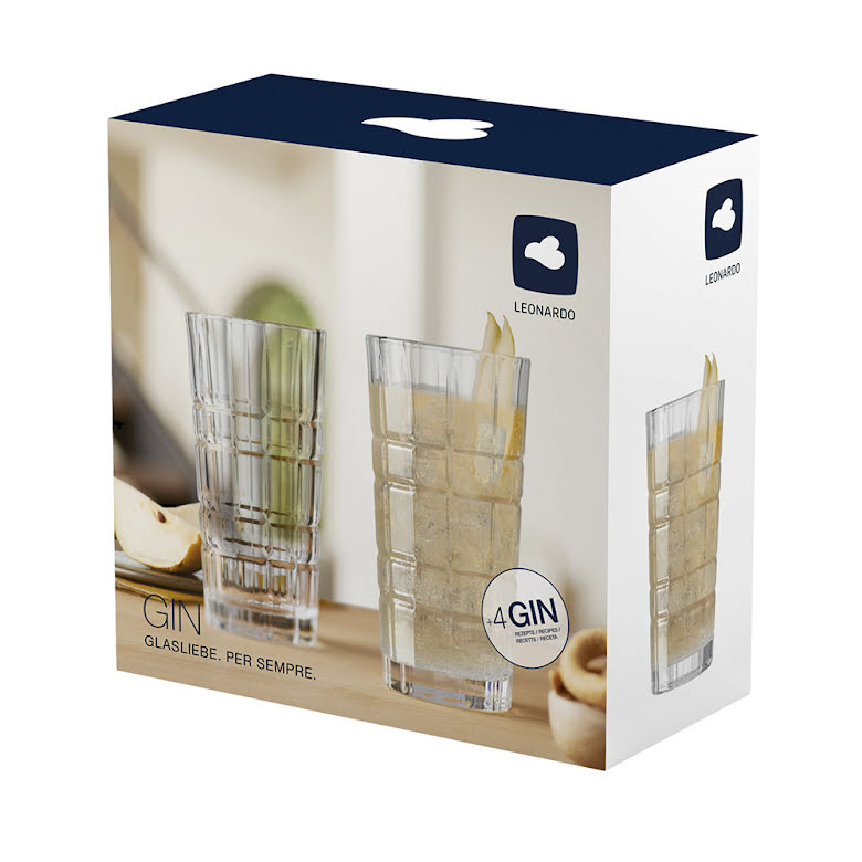 Ginglas, högt 400ml set/2 | 022776 | Svetrend