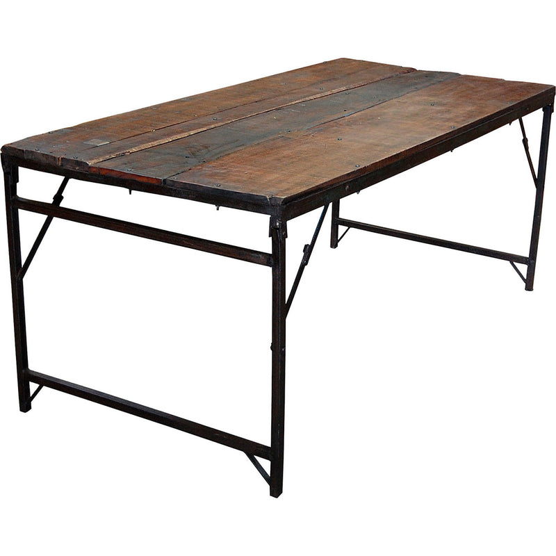 Falcon dining table in reclaimed wood