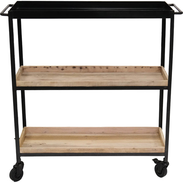 Cornell trolley with 3 trays