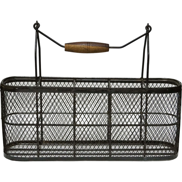 Barone wire basket with 5 compartments