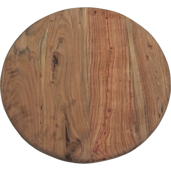 Sinan round wooden table top Ø70