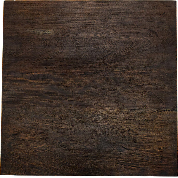 Bach square wooden table top