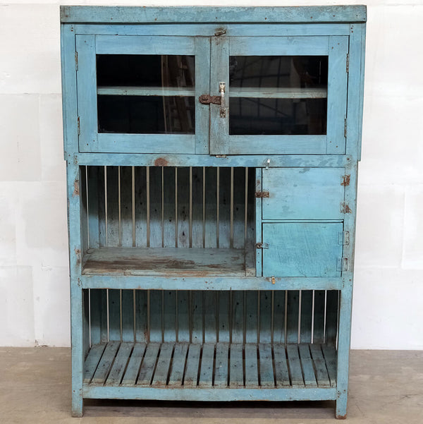 Light Blue Display Cabinet