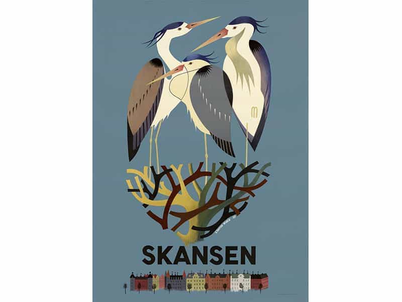 SKANSEN 2 (Retroposter) | skansen-2 | Svetrend