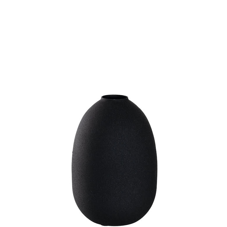 Vas 19 cm metall svart | 041698 | Svetrend