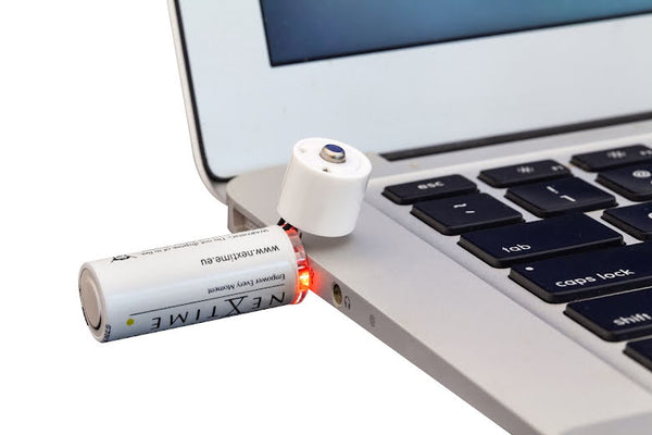 USB Batteri Uppladdningsbart 2-pack | NE-AABAT003-2 | Svetrend