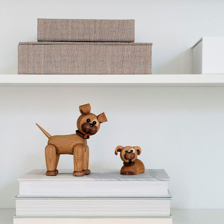 Happy Dog Dekoration 13,5 cm Ek | SC2010 | Svetrend