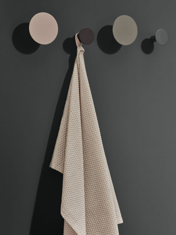 PONTO Väggkrok Set/4, Lily White | 65798 | Svetrend