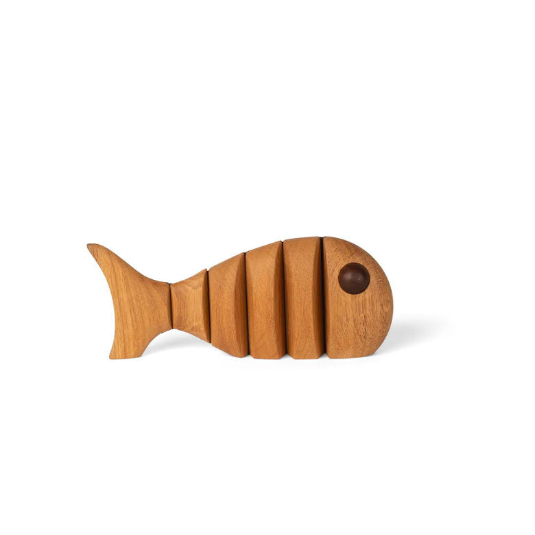 The Wood Fish Small Ek 18 cm | 2054-FSC | Svetrend