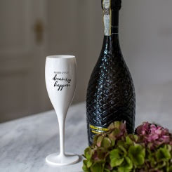 CHEERS Make dreams happen, Champagneglas med print 6-pack 100ml | K3441525 | Svetrend