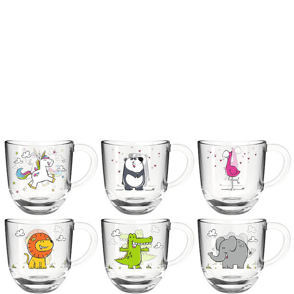 Bambini Glasmugg 6-pack 280ml | 022904 | Svetrend