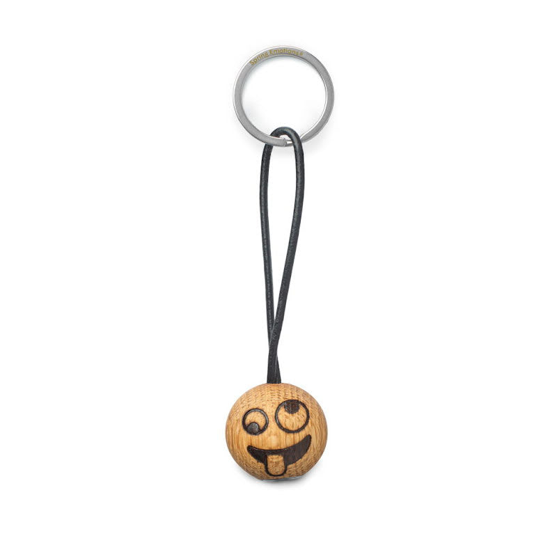 Emoji Nyckelring Silly Ø3 cm Ek | 8209-FSC | Svetrend