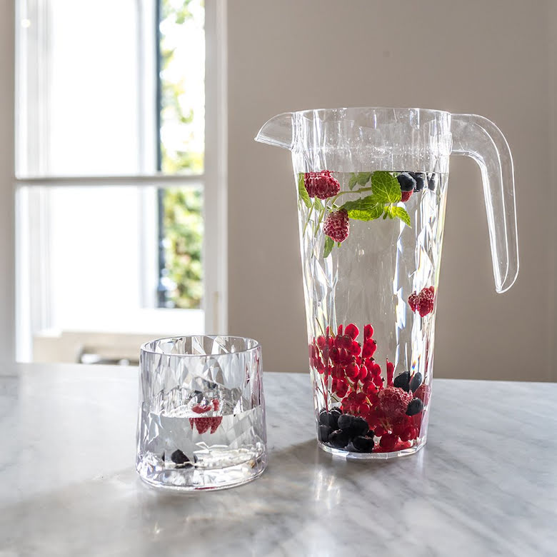 CLUB Superglas Karaff 1,5l Transparent grey | 3687540 | Svetrend