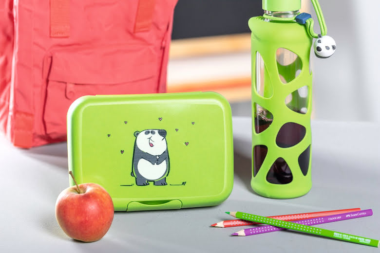 Lunchlåda, Grön Panda, Bambini | 022859 | Svetrend