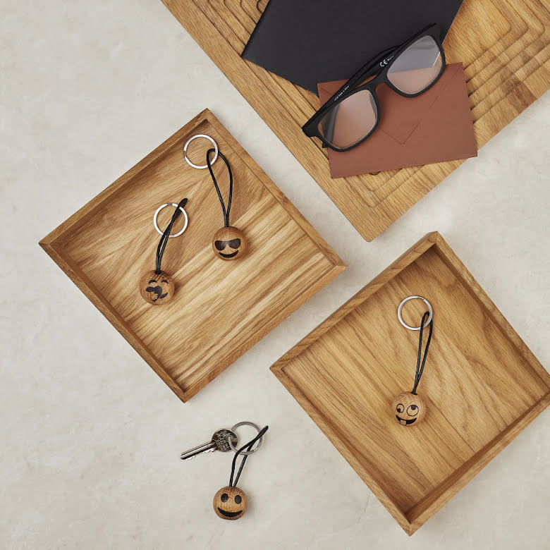 Emoji Nyckelring Cool Ø3 cm Ek | 8213-FSC | Svetrend