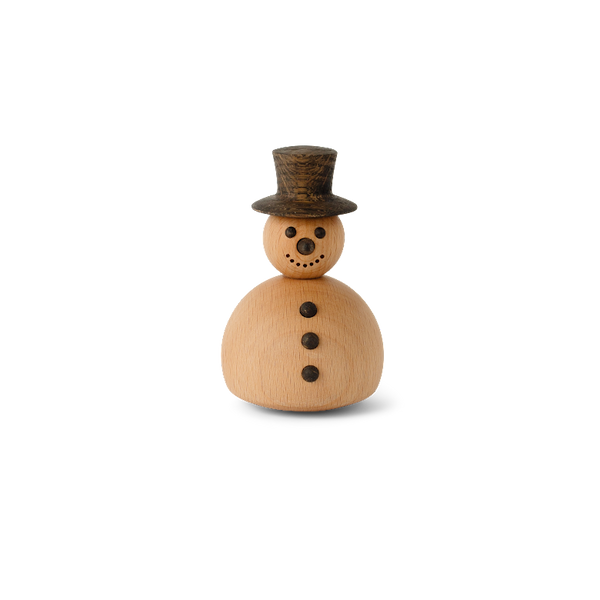 The Snowman Trädekoration 9,4 cm Bok/Ek | 2064-FSC | Svetrend