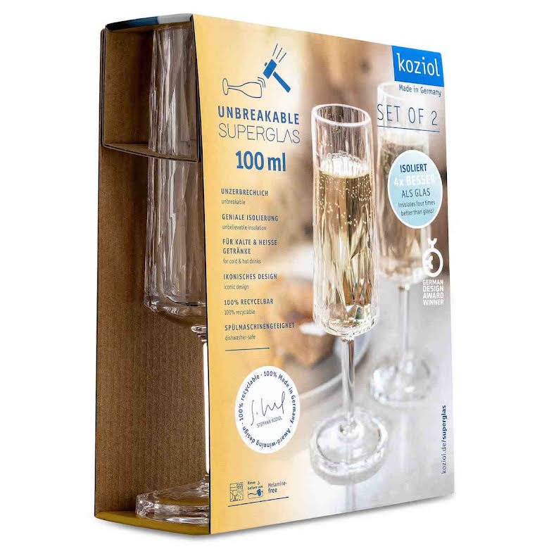 Club No. 14 Champagneglas 100 ml Crystal Clear 2-pack | 4429535 | Svetrend