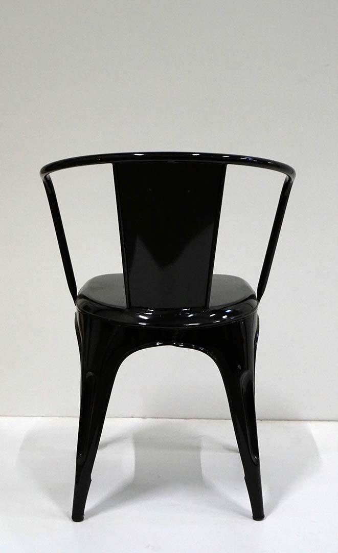 LIVING stol - svart glänsande pulverlackerad | M01039 | Svetrend