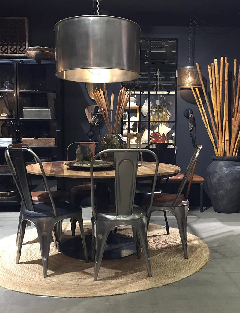 Stålstol - Lädersits | M01061 | Svetrend
