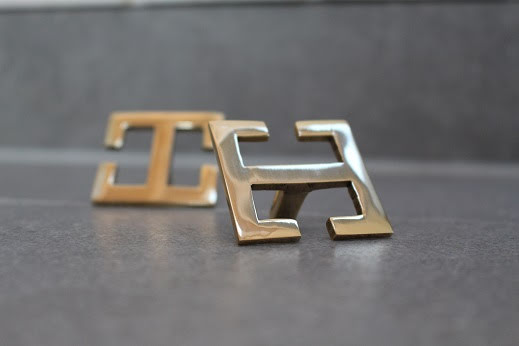 Handtag - Greek key, Mässing | HN2012 | Svetrend